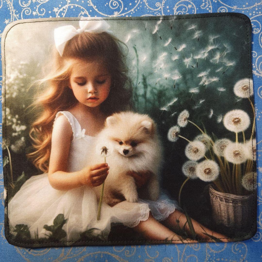 yourelia 　4重ハンカチ　わんこさん　ねこちゃん柄　18枚