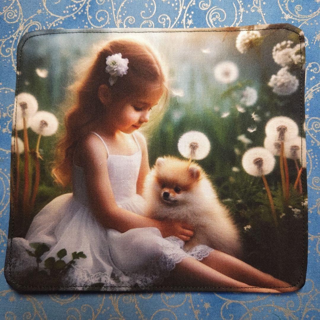 yourelia 　4重ハンカチ　わんこさん　ねこちゃん柄　18枚