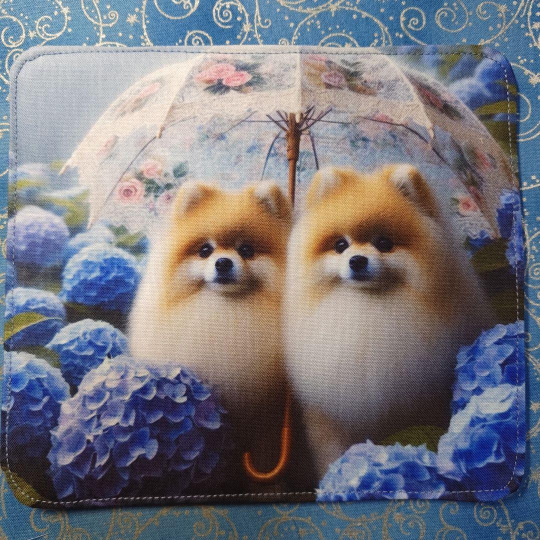 yourelia 　4重ハンカチ　わんこさん　ねこちゃん柄　18枚