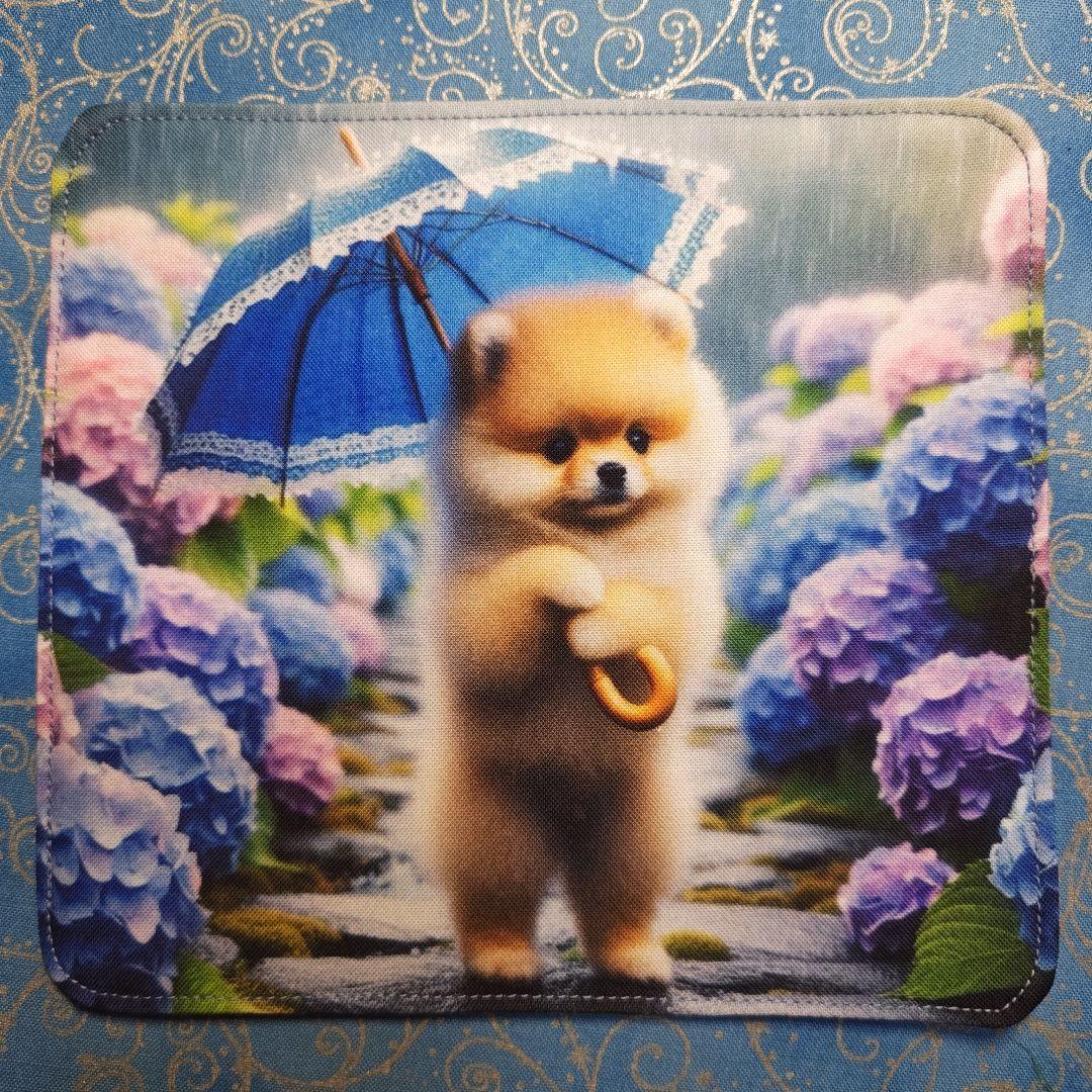 yourelia 　4重ハンカチ　わんこさん　ねこちゃん柄　18枚