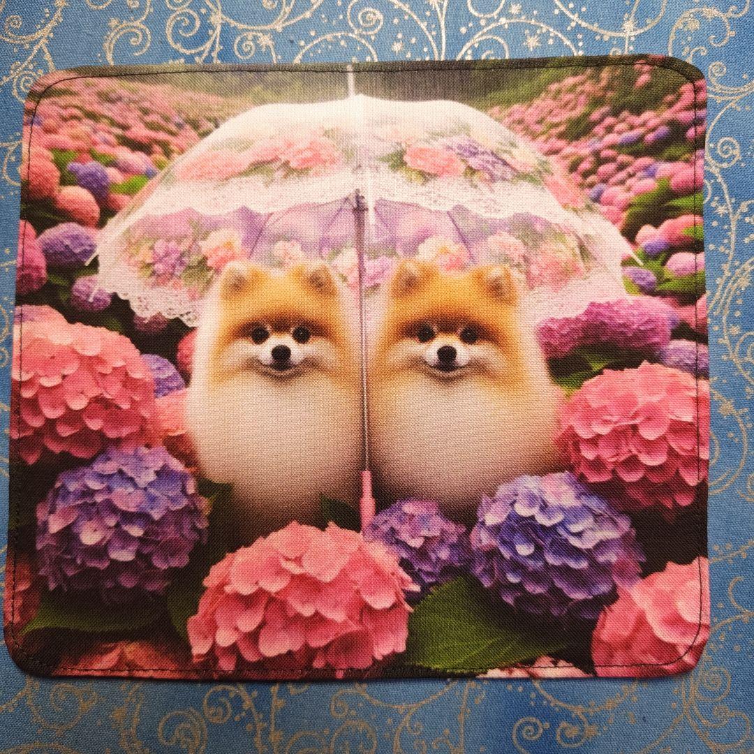 yourelia 　4重ハンカチ　わんこさん　ねこちゃん柄　18枚