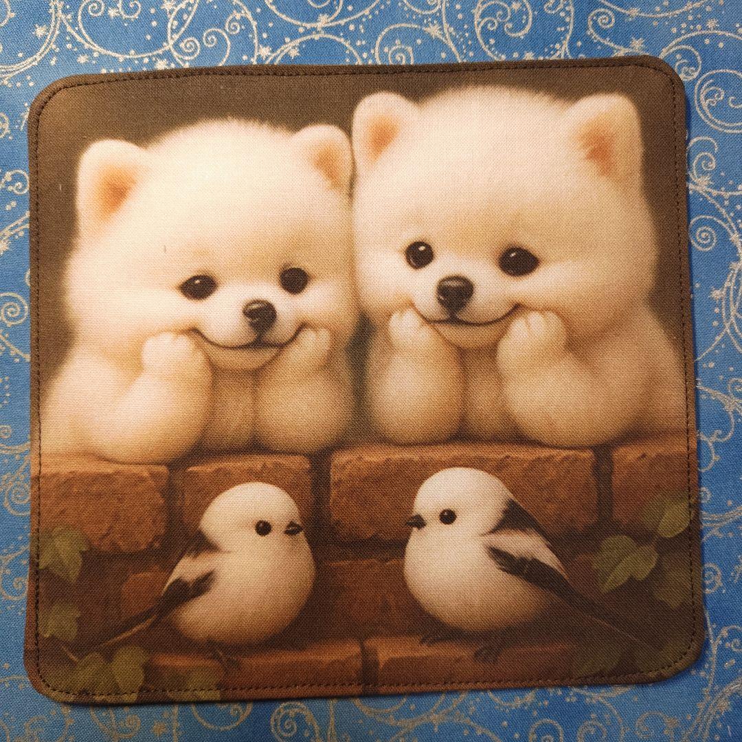 yourelia 　4重ハンカチ　わんこさん　ねこちゃん柄　18枚