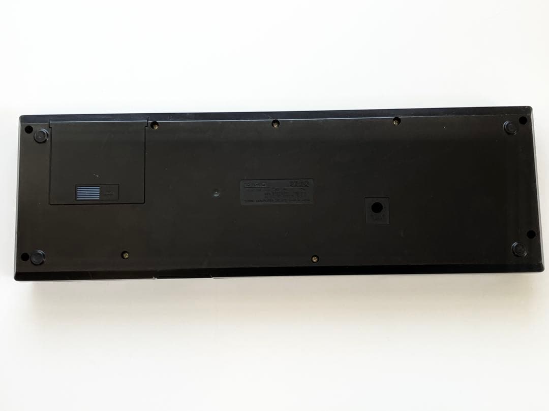 CASIO PT-80　外箱／ROMパック2個／別売りアダプター付　動作確認済