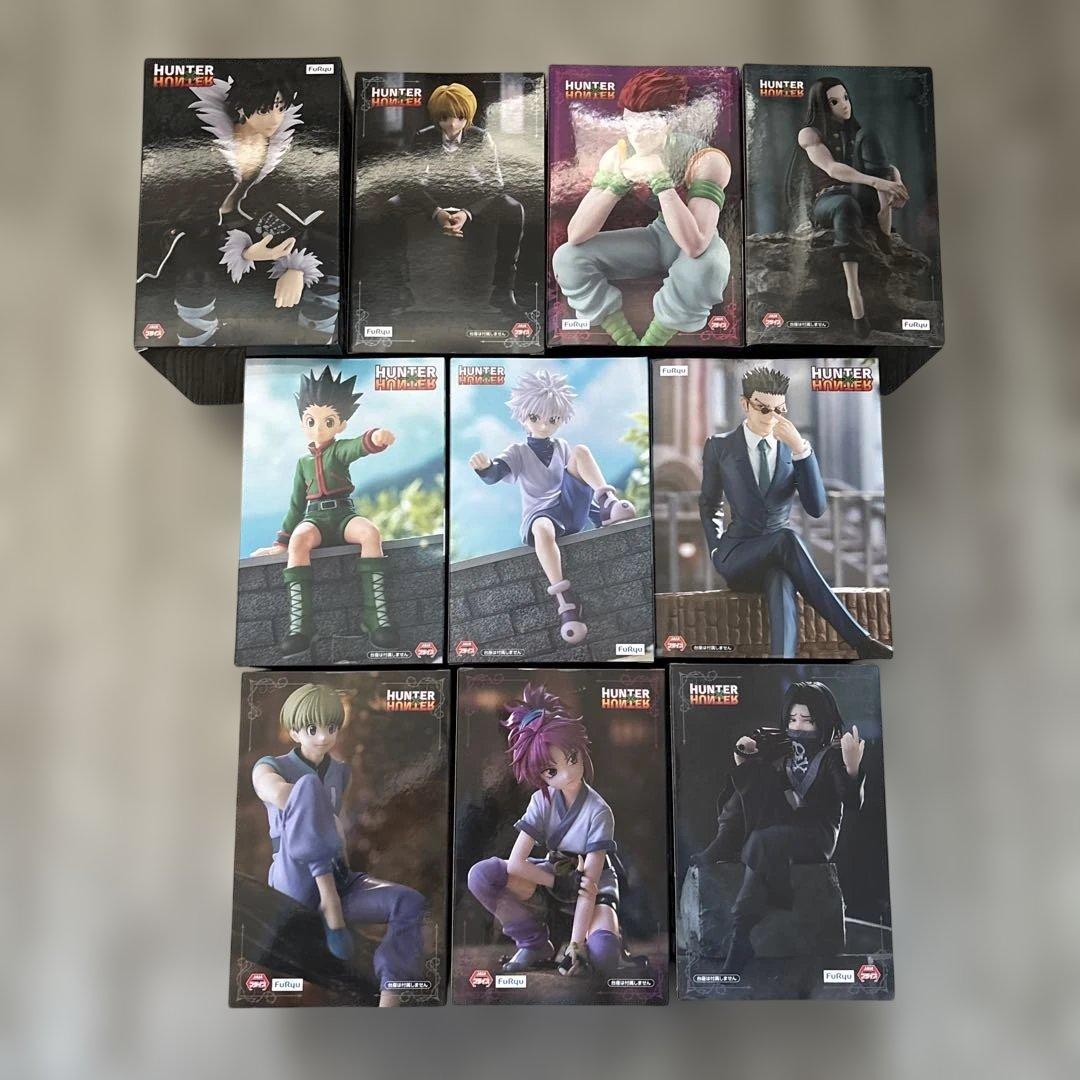 HUNTER x HUNTER ぬーどるストッパーフィギュア 10体コンプセット