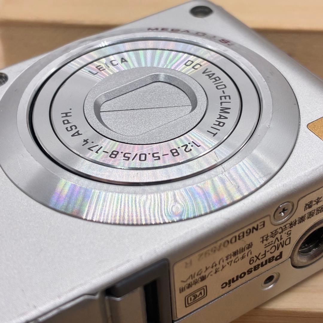 【動作品】Panasonic LUMIX ルミックス DMC-FX9 シルバー