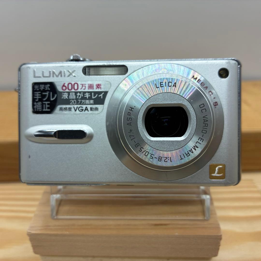 【動作品】Panasonic LUMIX ルミックス DMC-FX9 シルバー