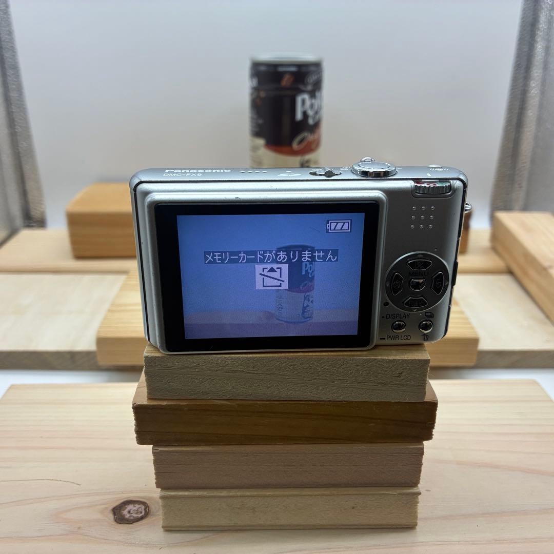 【動作品】Panasonic LUMIX ルミックス DMC-FX9 シルバー