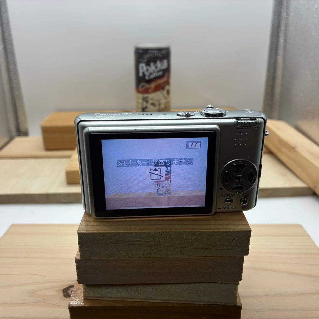【動作品】Panasonic LUMIX ルミックス DMC-FX9 シルバー