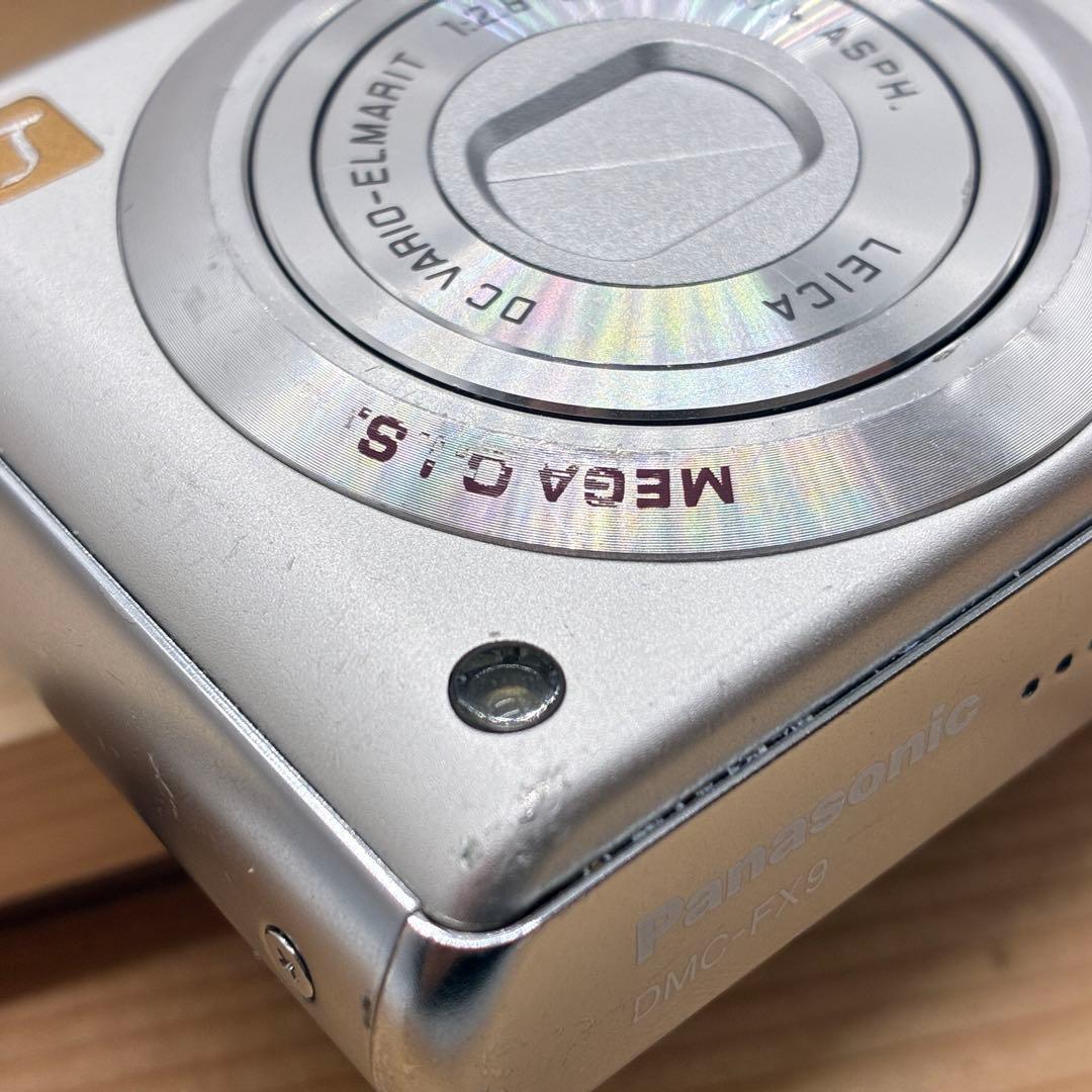 【動作品】Panasonic LUMIX ルミックス DMC-FX9 シルバー