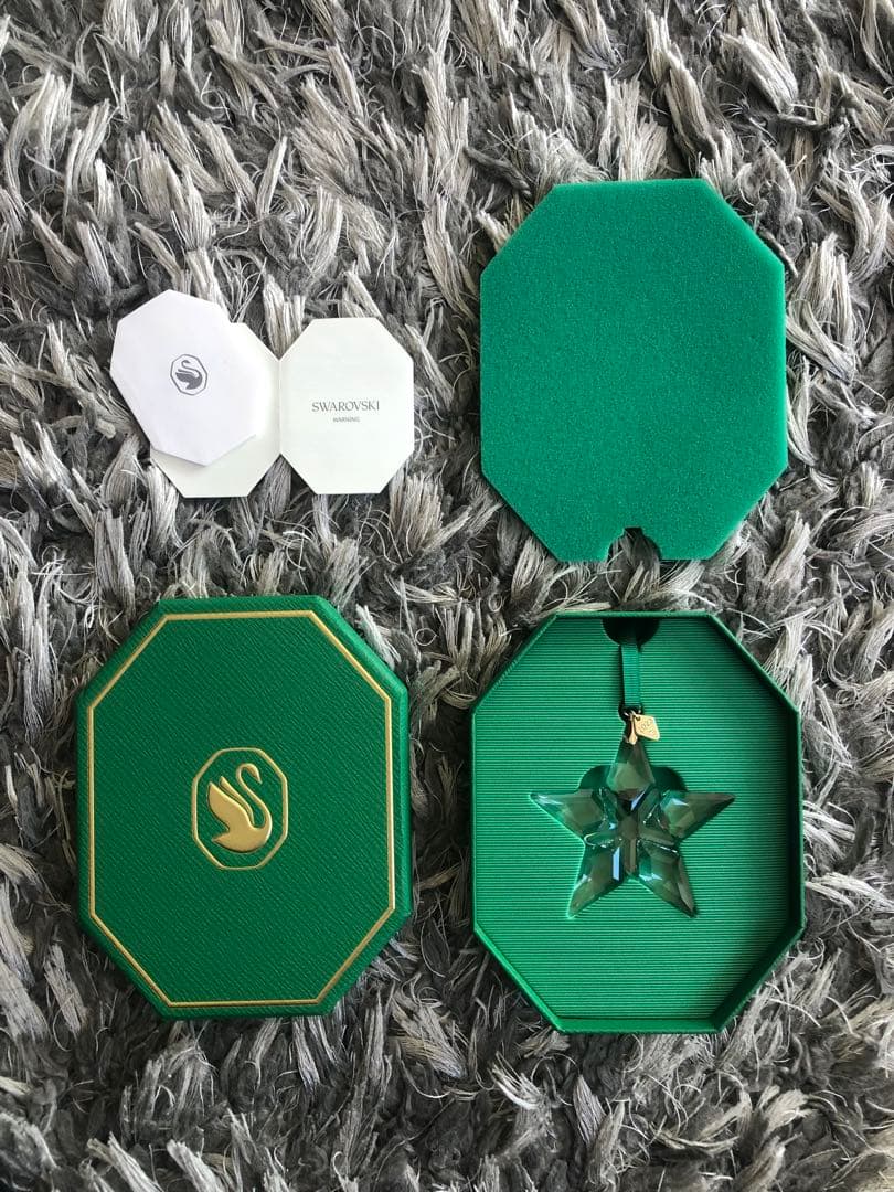 スワロフスキー　クリスマス　クリスマスオーナメント　チャーム