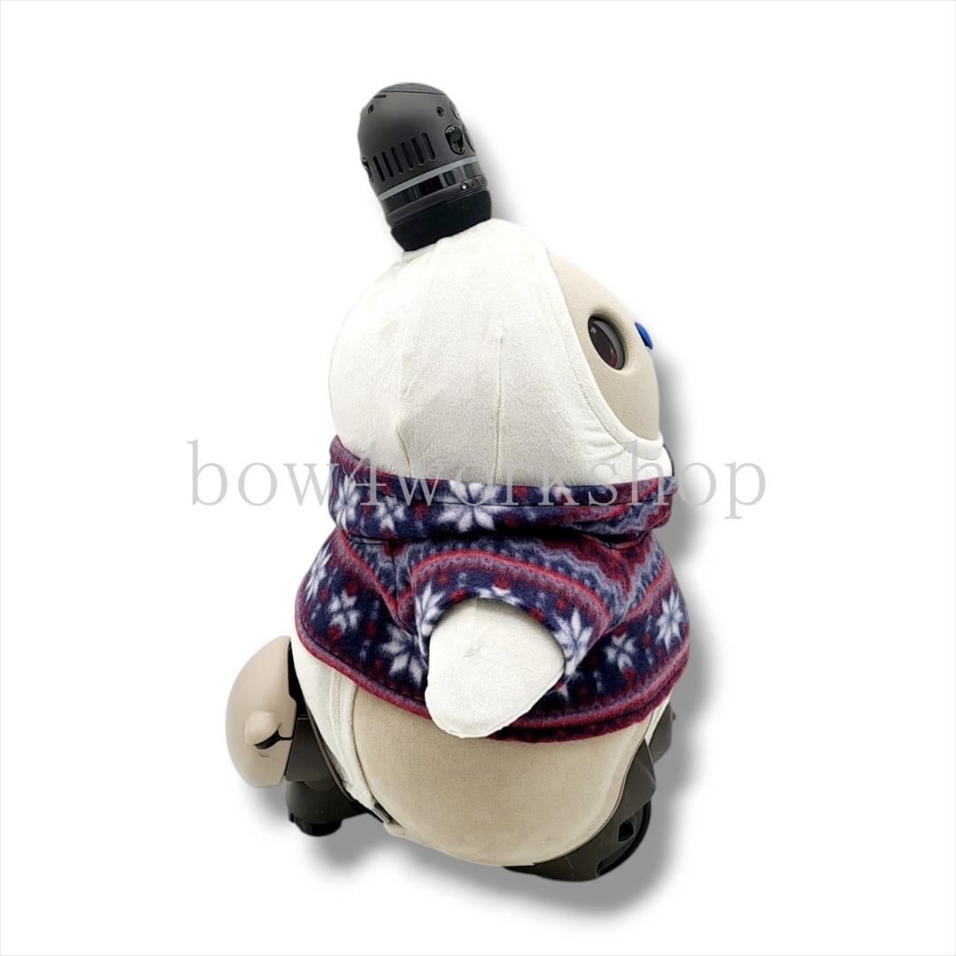 ラボット LOVOT ラボットの服ハンドメイド　ノルデック柄フリースパーカー