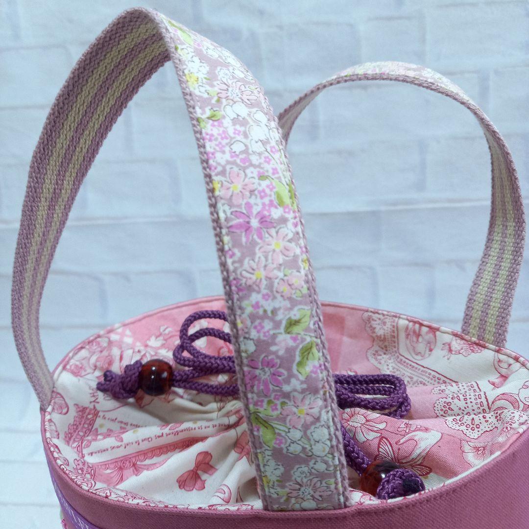 【専用】ジョリーフルール 巾着トートバッグ ハンドメイド