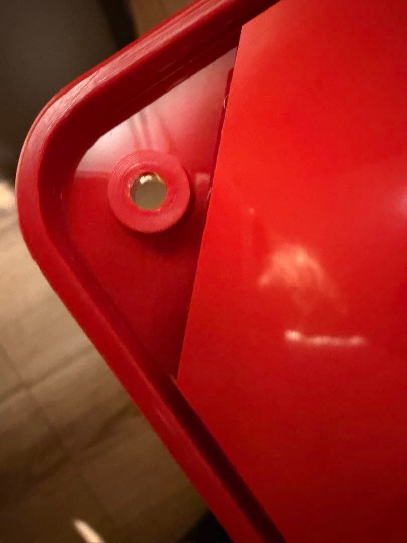 【希少】Vitra ウーテンシロ 2 レッド 正規品 廃盤カラー