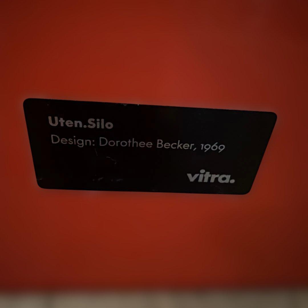 【希少】Vitra ウーテンシロ 2 レッド 正規品 廃盤カラー