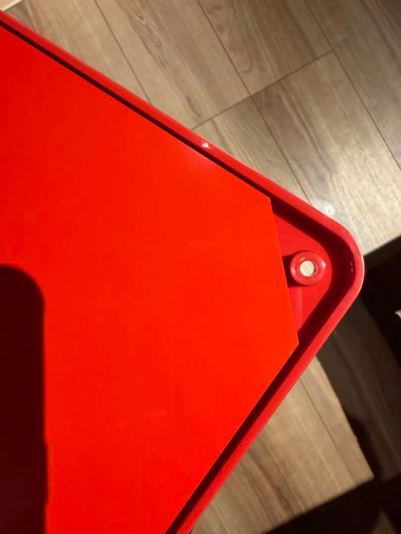 【希少】Vitra ウーテンシロ 2 レッド 正規品 廃盤カラー