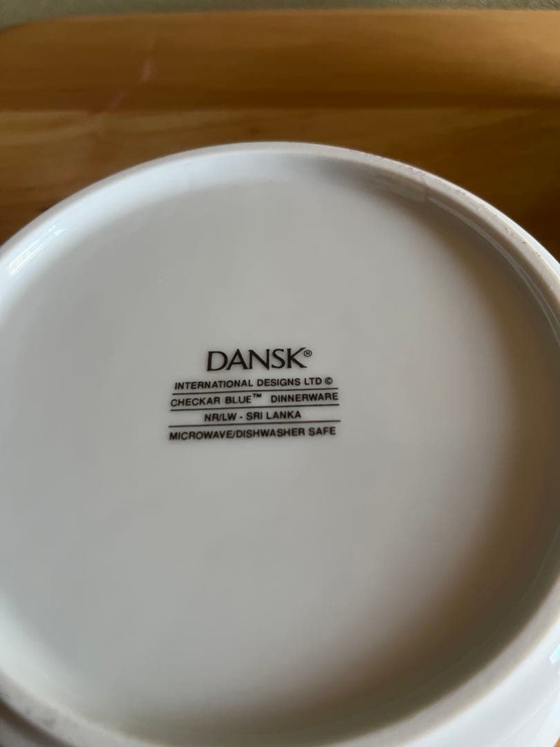 DANSK プレート.スープ皿.ボウル　各2