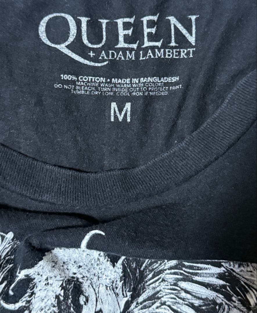 【公式】QUEEN + アダム・ランバート 2020 ツアーTシャツ M