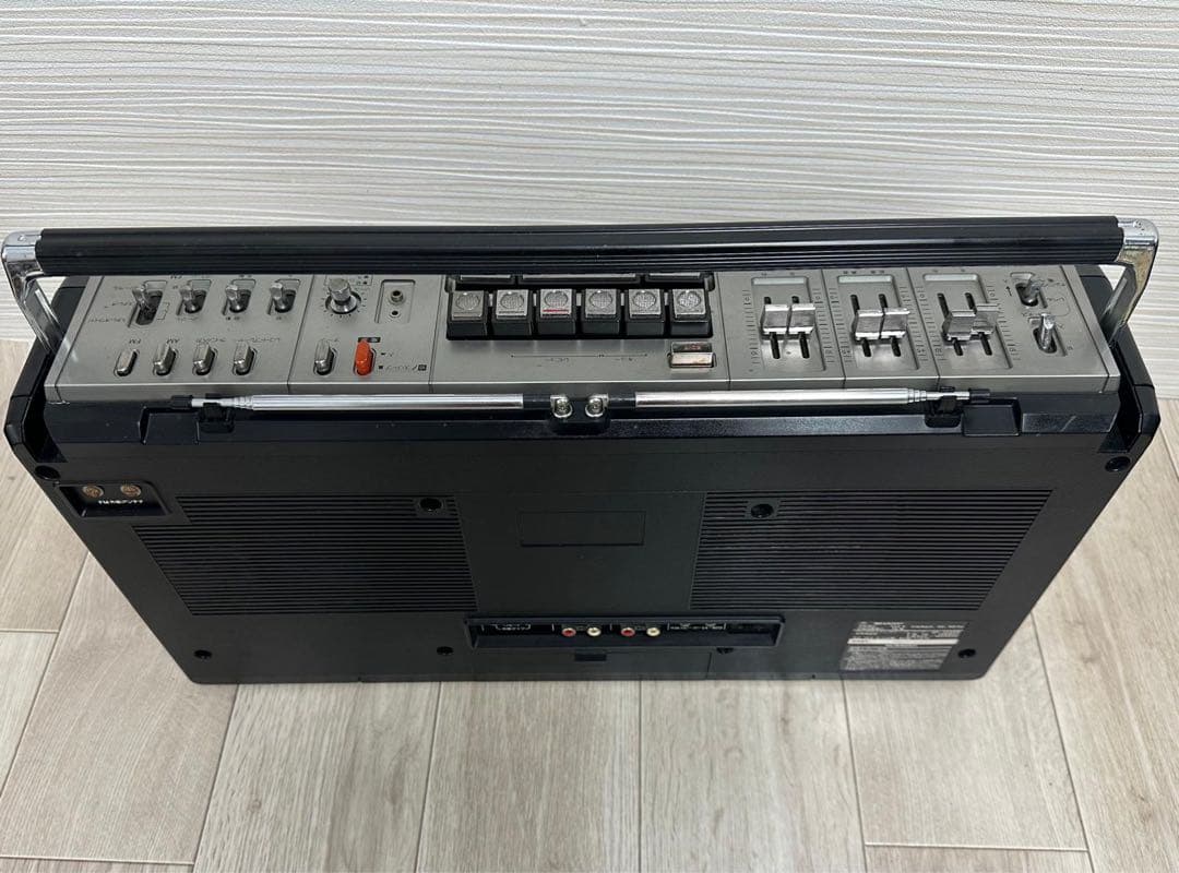 美品ラジカセ シャープ SHARP GF-305SBアンティーク レトロ ラジオ