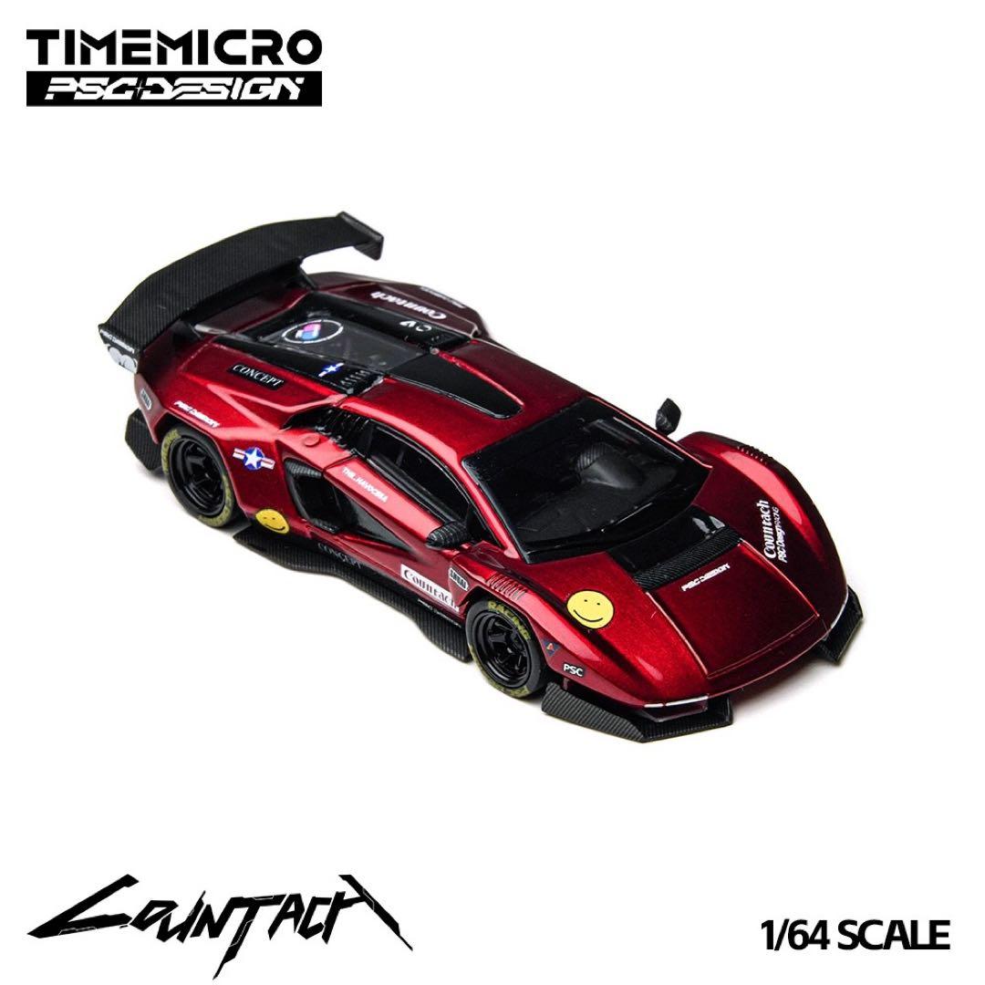 1/64 timemicro ランボルギーニ カウンタック レッド 未開封