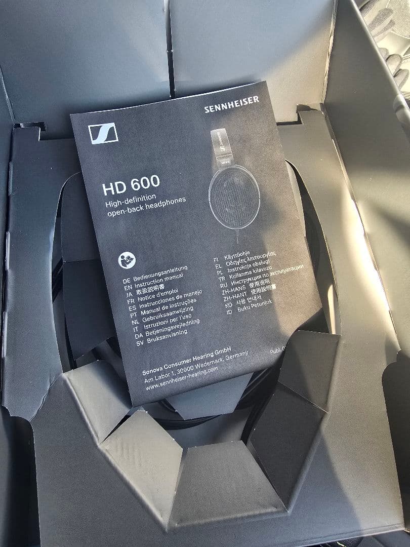 SENNHEISERゼンハイザーHD600ヘッドフォン