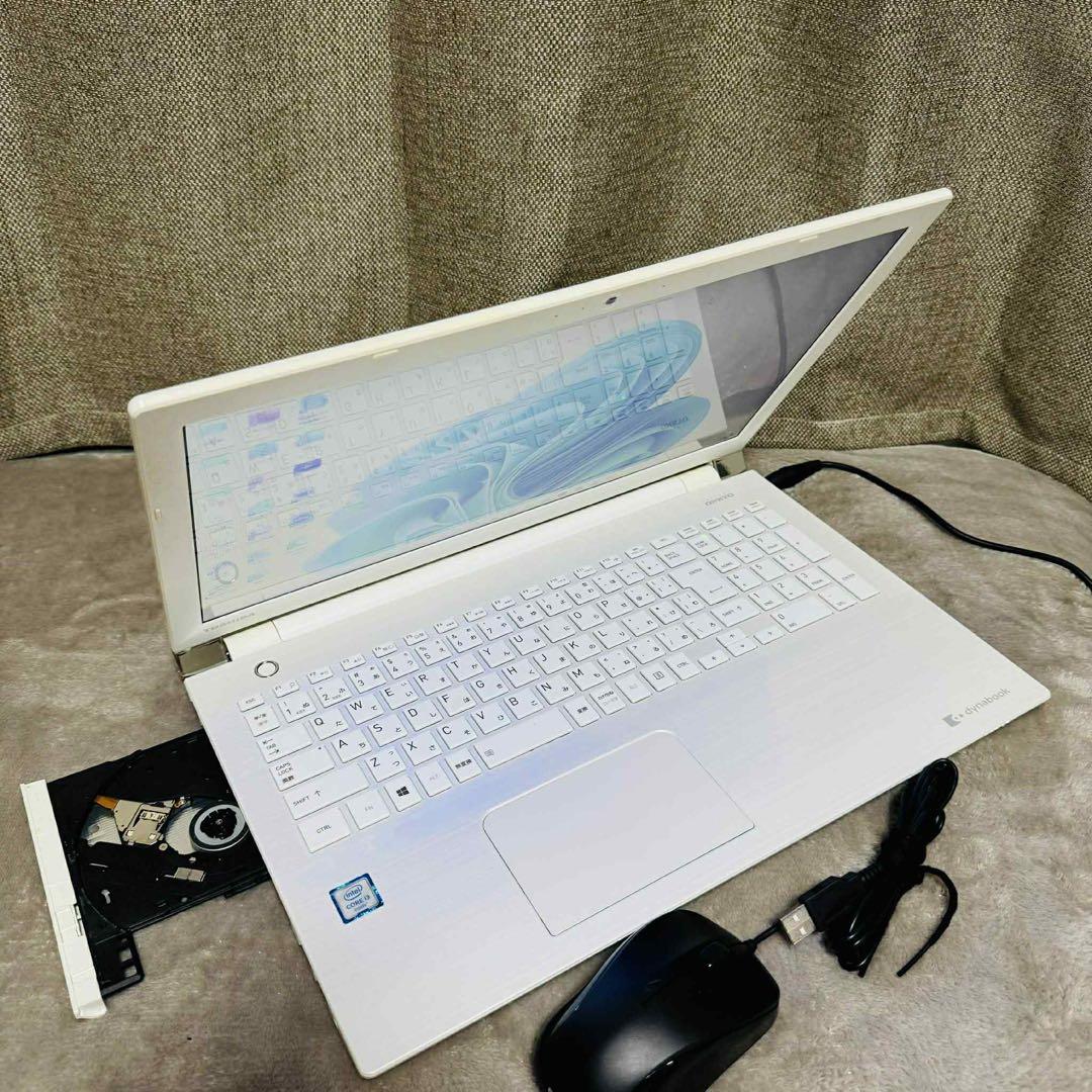 S266 TOSHIBAノートパソコン WEBカメラSSD高速Windows11