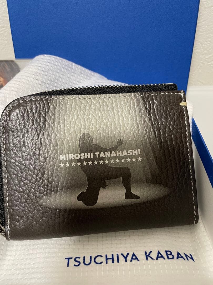 限定完売品　土屋鞄×棚橋弘　新日本プロレス　レザー財布