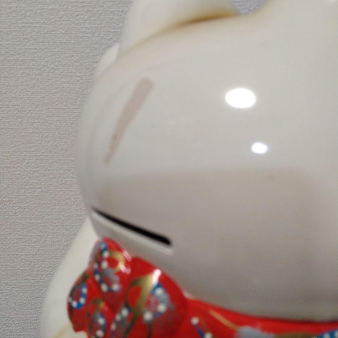 招きネコ貯金箱　レトロ