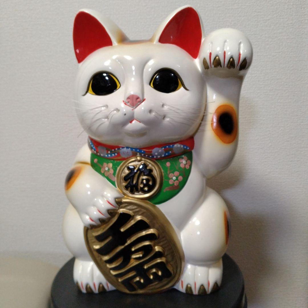 招きネコ貯金箱　レトロ