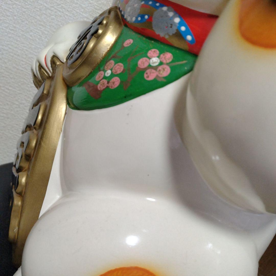 招きネコ貯金箱　レトロ