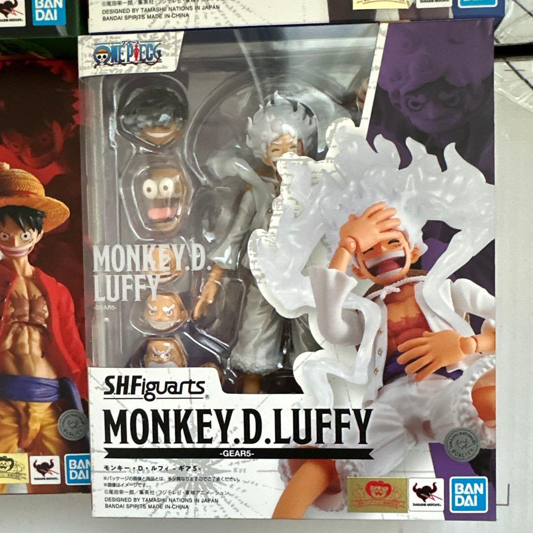 ワンピース　S.H.Figuarts フィギュアーツ ルフィ ゾロ　サンジ　サボ