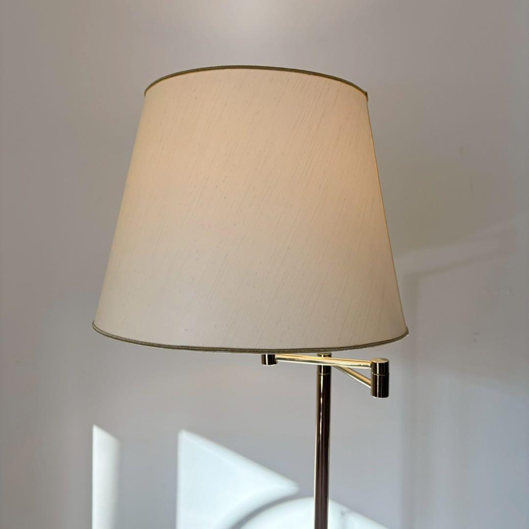 フロアランプ　スタンドライト　北欧　ビンテージ　真鍮