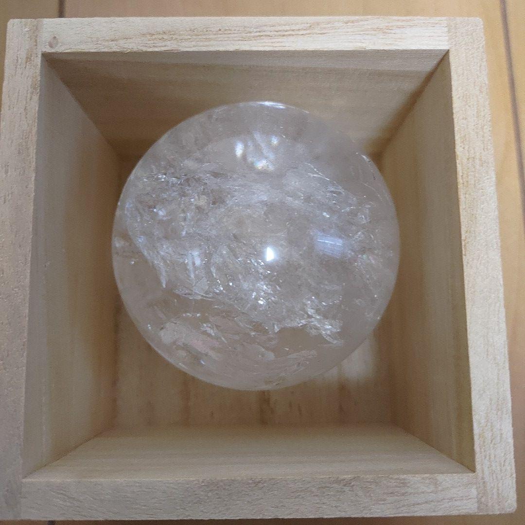 j*y様 清玉 天然石 5玉セット 水晶玉 風水 直径7cm