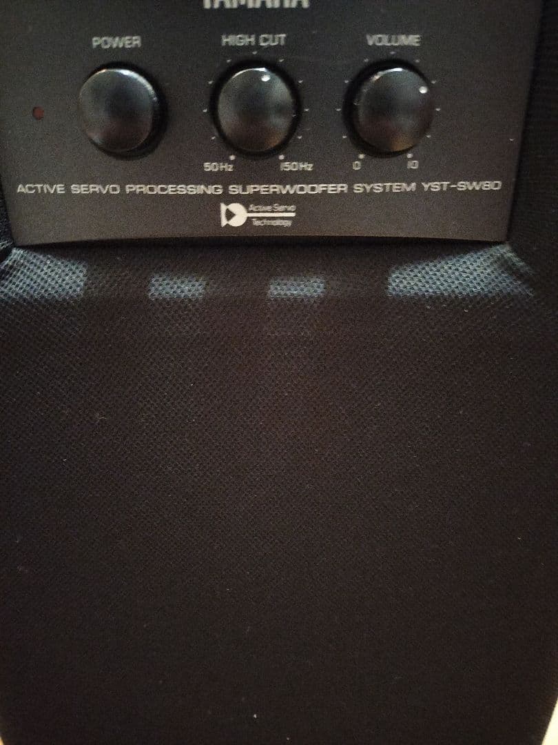 YAMAHAヤマハ サブウーファーシステム YST-SW80