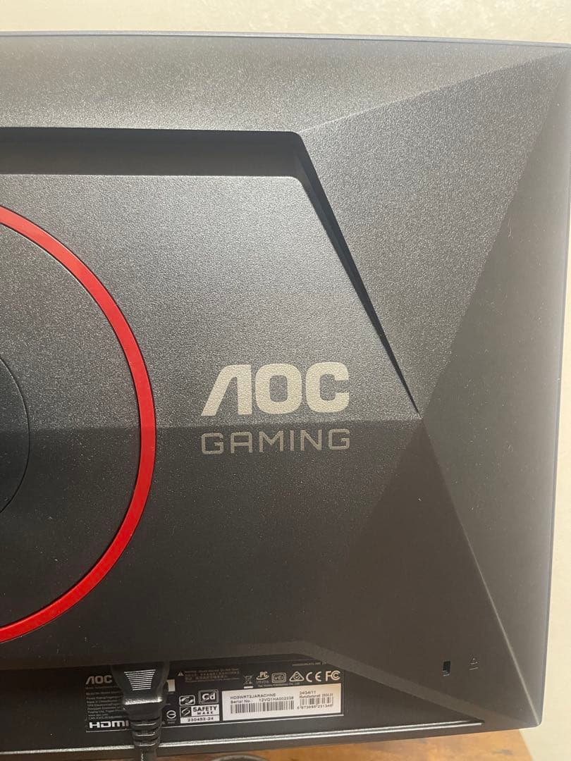 bombさま専用　AOC ゲーミングモニター 23.8 180Hz,