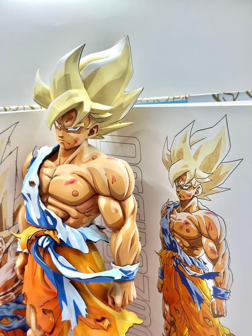 ドラゴンボール SMSP 孫悟空 リペイント フィギュア　一本