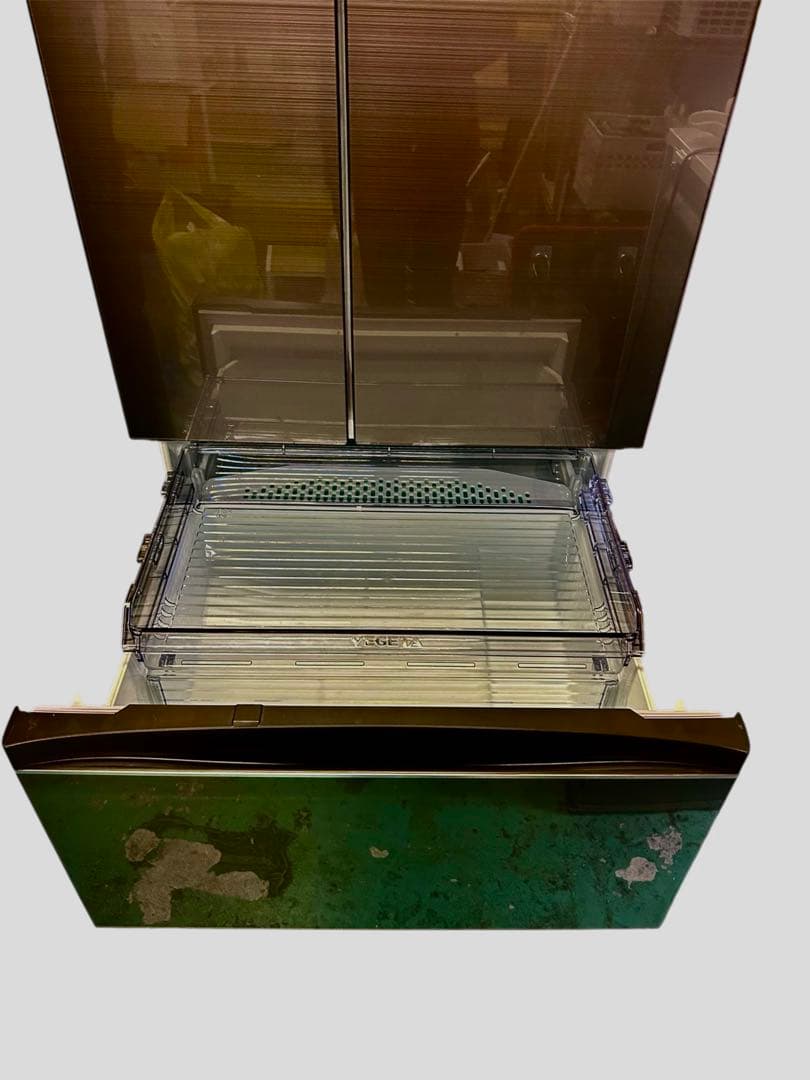 TOSHIBA 冷凍冷蔵庫 両開き 6ドア 大容量 ★2022年製 ハイグレード