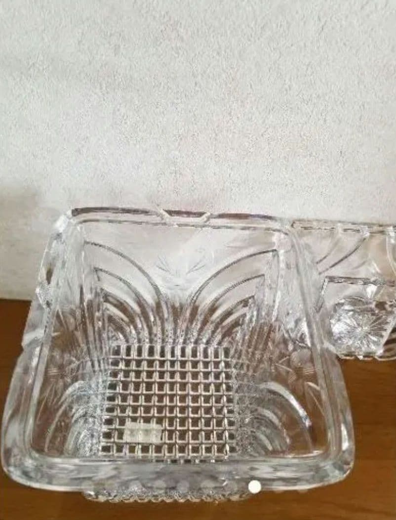 未使用　硝子BOX容器　キャンディBOX