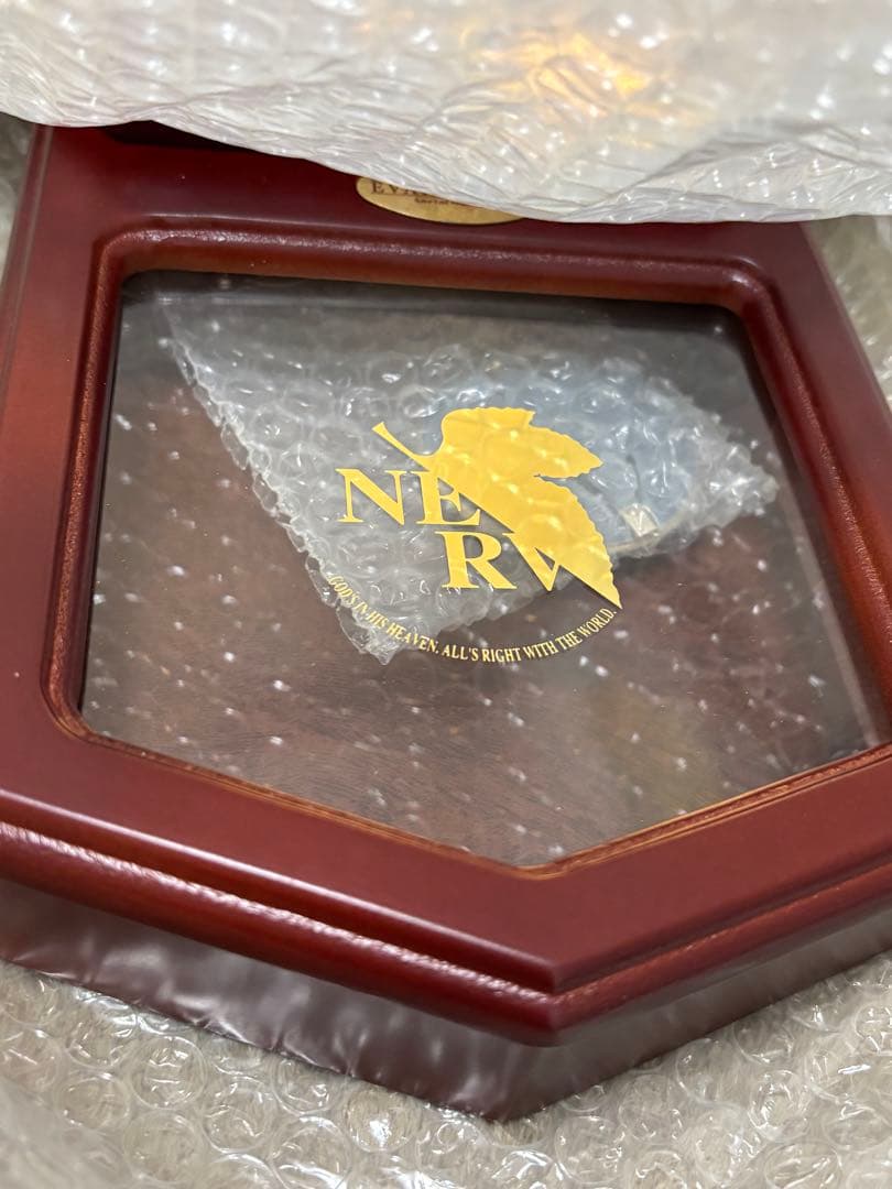 【限定1000個】エヴァンゲリオン ジグソークロック振り子付　掛け時計　綾波レイ