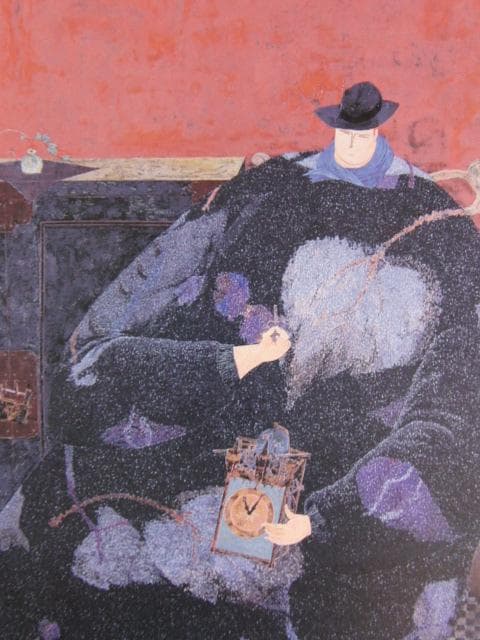 金森宰司、ライフ『宝物』、希少画集画、新品高級額・額装付、状態良好