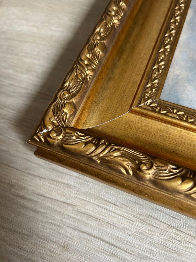 アルボー 荒野の群馬 4号 立体複製名画 美術品 レプリカ