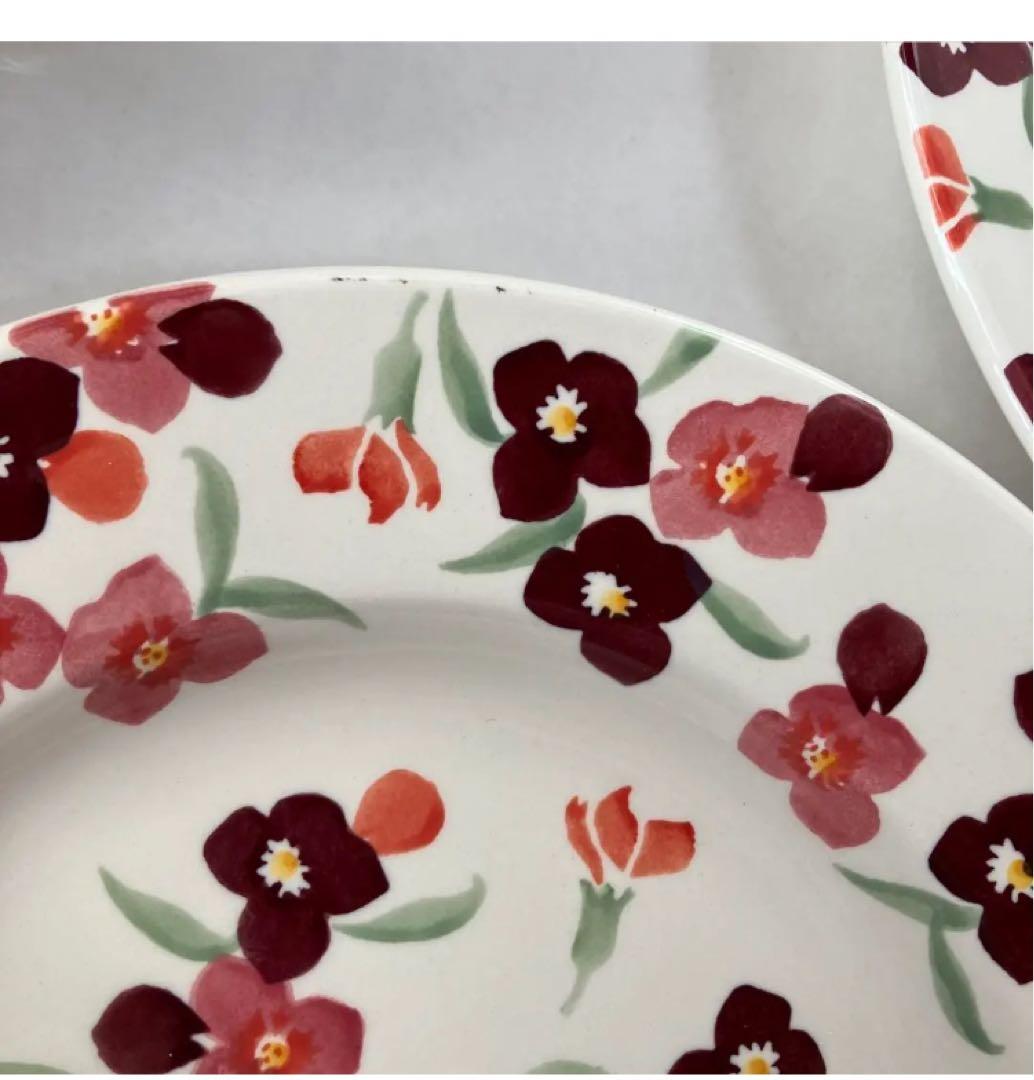 エマ　ブリッジウォーター　プレート　シリアルボウル　4枚セット　皿　ボウル　花