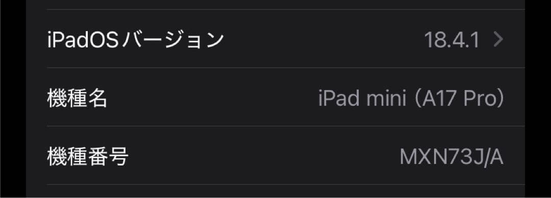 iPad mini 第7世代 (A17 Pro) 128GB 純正ケース付き