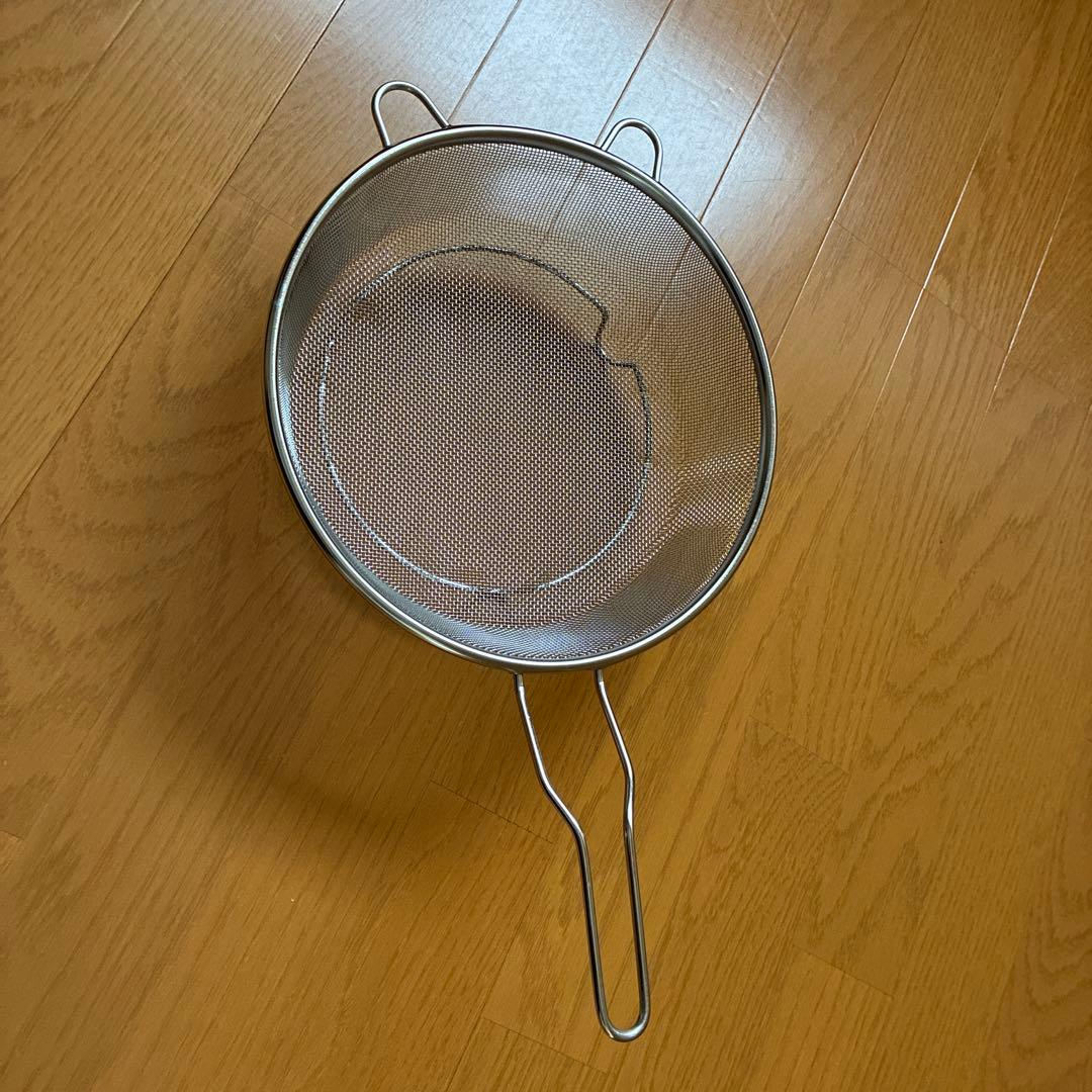 新品、未使用　ABCオリジナルマルチパン　1台5役 ストレーナー、ガラス蓋付き