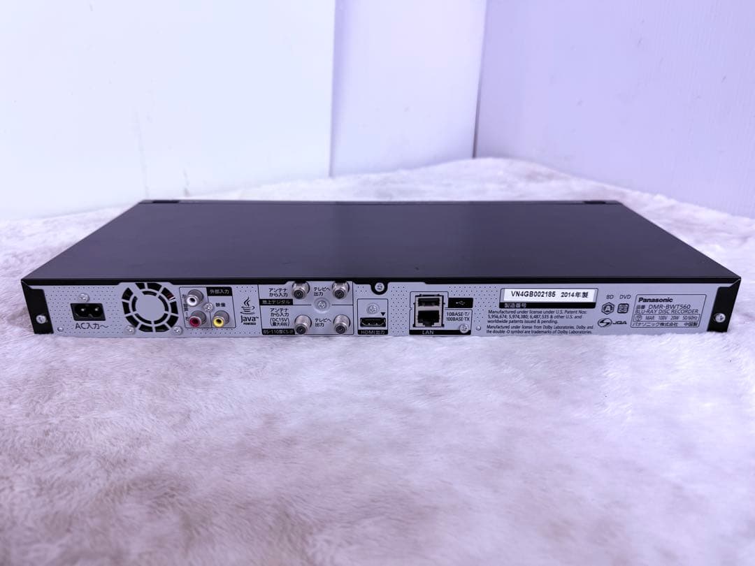 即視聴可能♪Panasonic DMR-BWT560Blu-ray 500GB