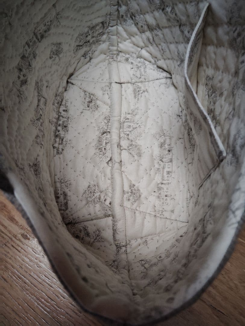 ハウスのトートバッグ パッチワーク