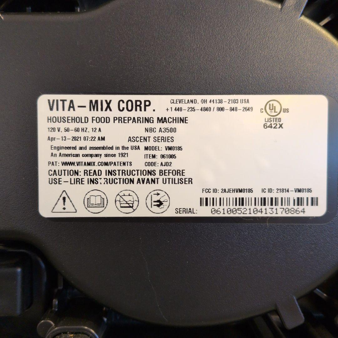 キッチン家電 Vitamix A3500