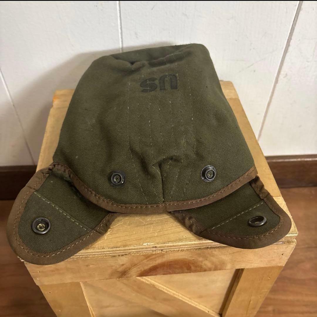 デッドストック　60s 米軍実物　M1956 コットン　キャンティーンカバー　⑨