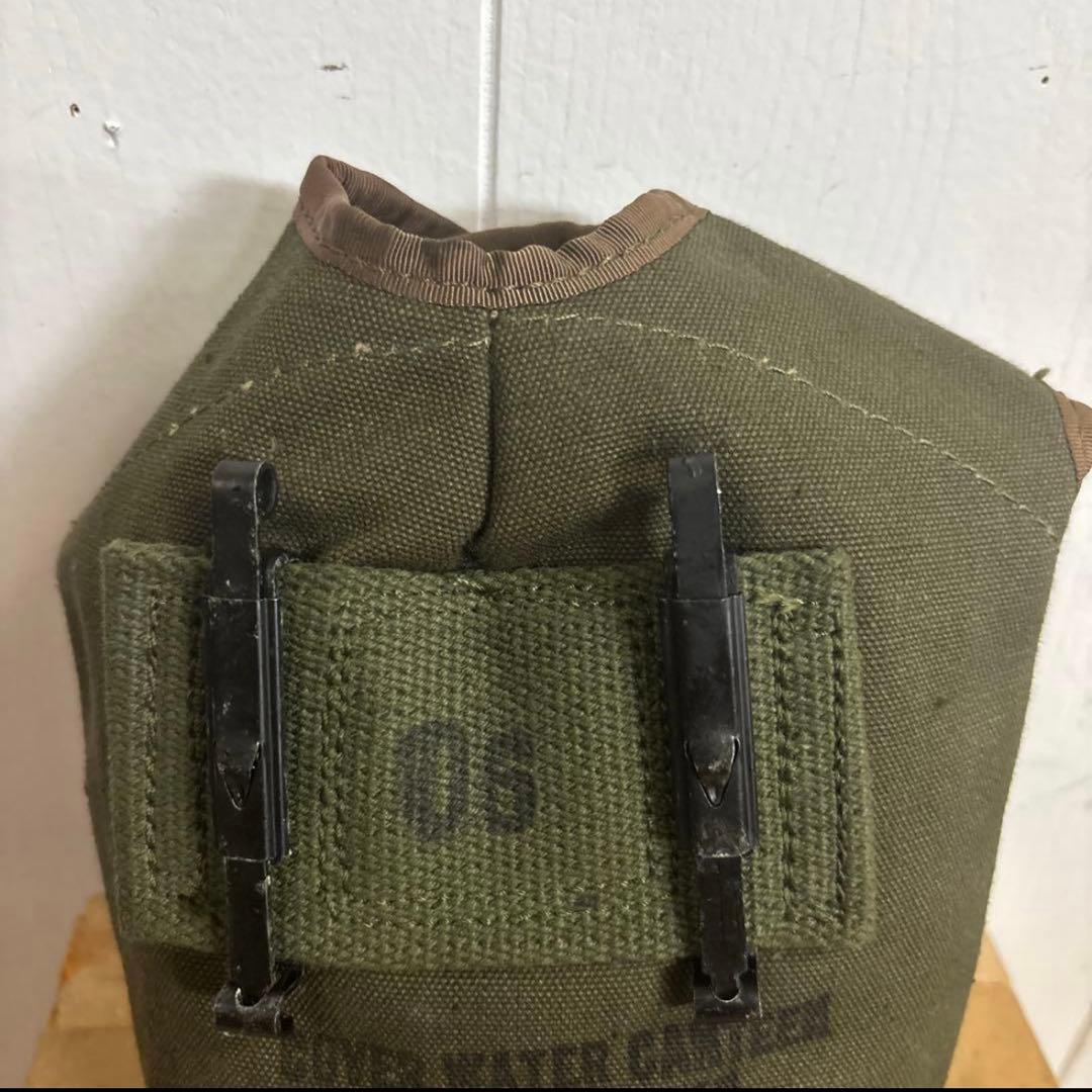 デッドストック　60s 米軍実物　M1956 コットン　キャンティーンカバー　⑨