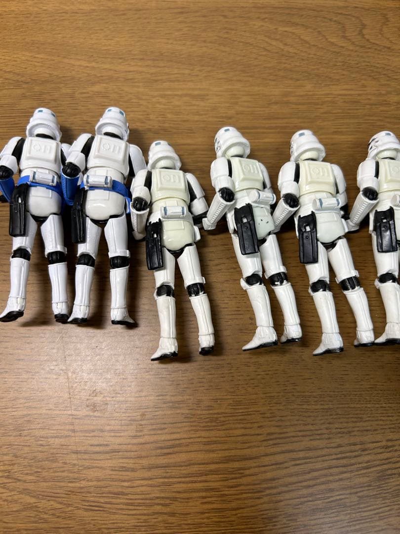 スターウォーズ　ベーシックフィギュア　ストームトルーパー　6体