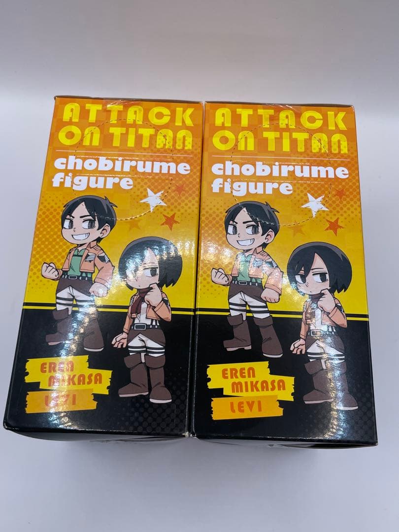 未開封⭐︎ 進撃の巨人 ちょびるめフィギュア リヴァイ エレン
